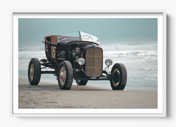 Shoreline Speedster in a White frame