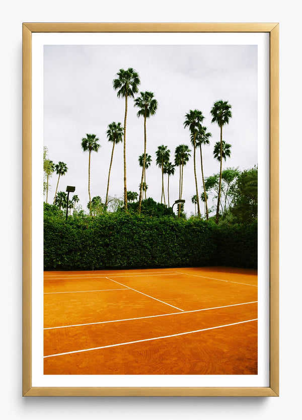 Afternoon Rally in a Gold frame