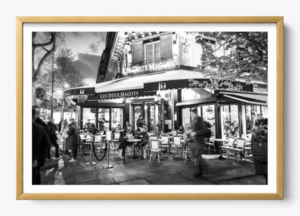 Al Fresco in a Gold frame