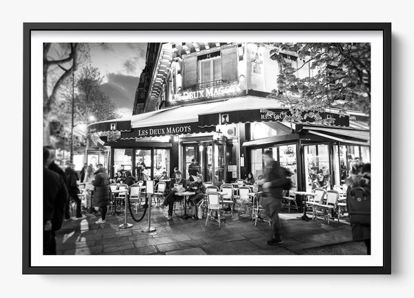 Al Fresco in a Black frame