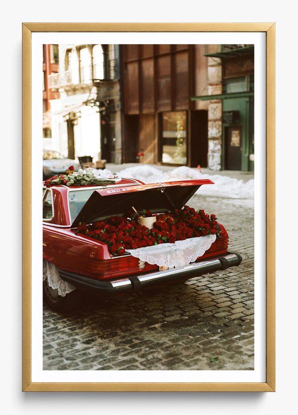 Be My Passenger in a Gold frame
