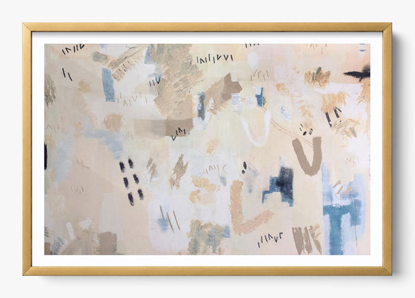 Beautiful Mess in a Gold frame