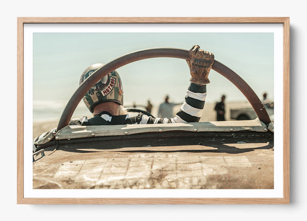 Before The Launch in a Hickory frame