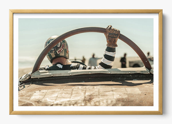 Before The Launch in a Gold frame