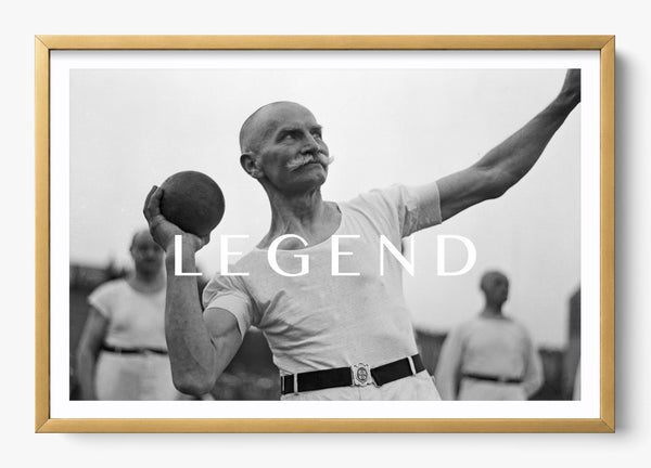 Birth of Legends in a Gold frame