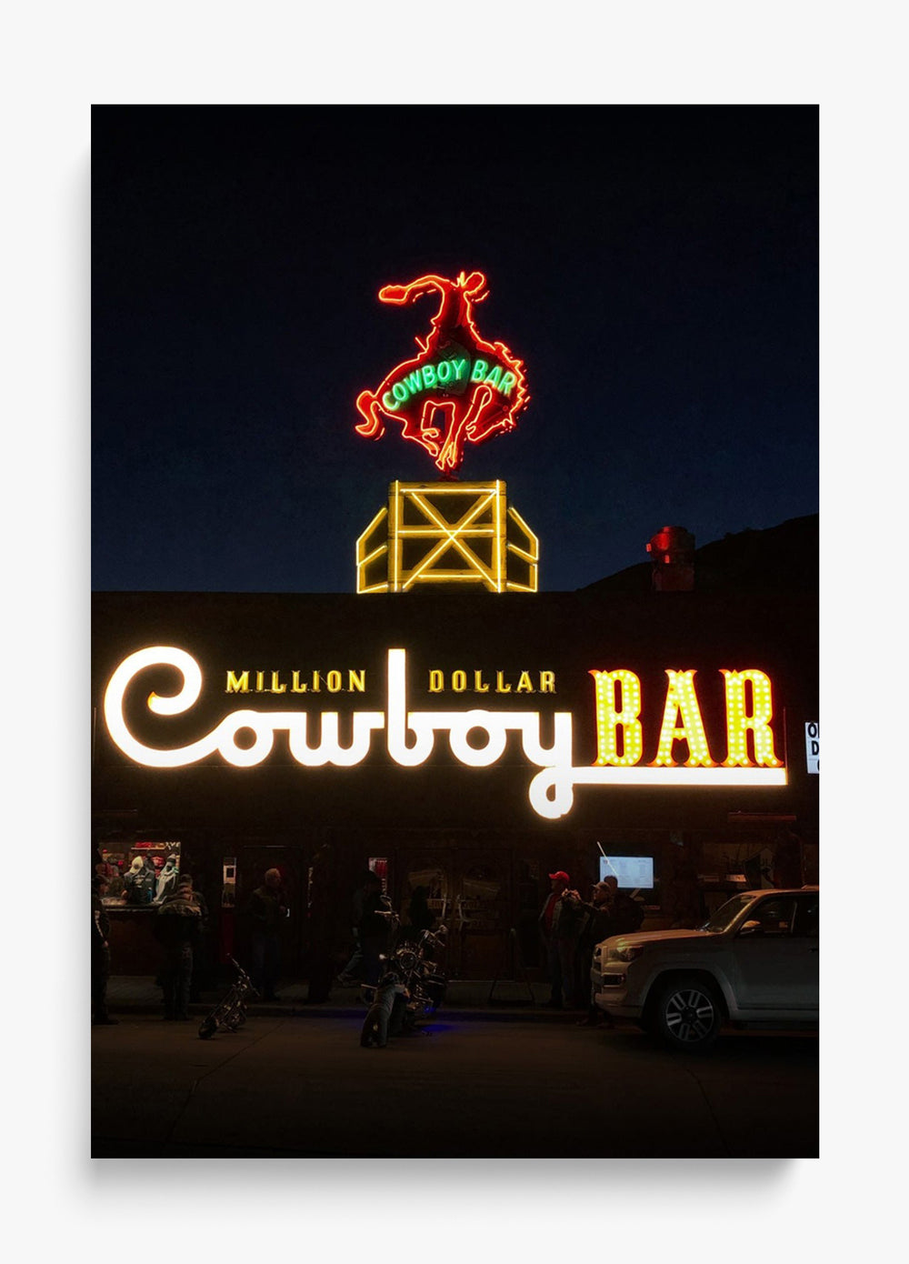 OG Cowboy Bar Unframed