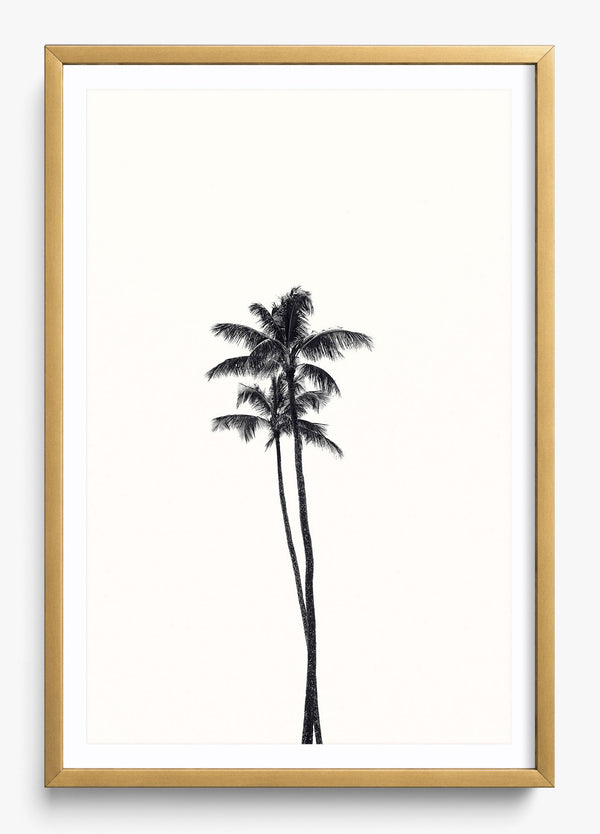 California Lovers in a Gold frame