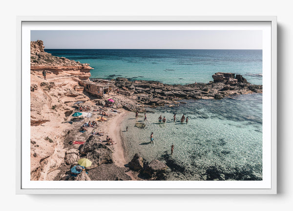 Calo Des Mort in a White frame
