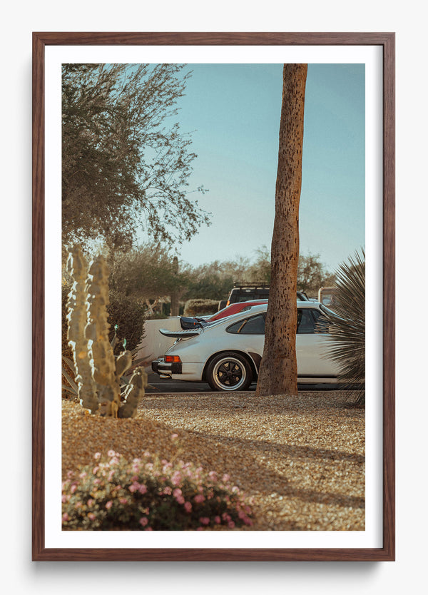 Desert Hideaway in a Heritage Walnut frame