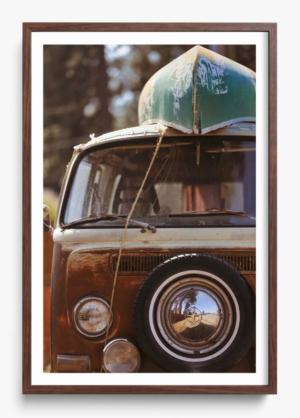 Elmer in a Heritage Walnut frame