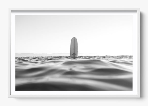 Solo Ride in a White frame