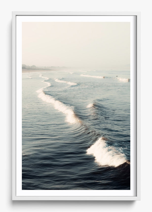Foam Party in a White frame