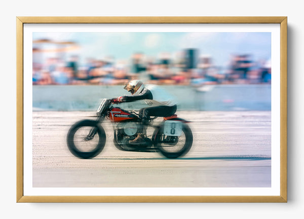 Full Throttle in a Gold frame