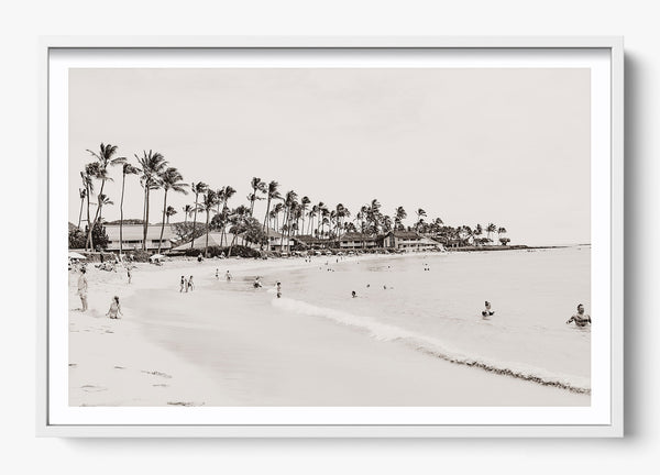 Fun In The Sun in a White frame