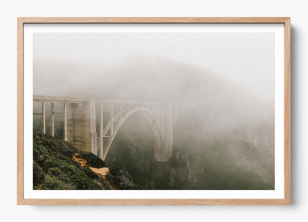 Highway One Drive in a Hickory frame