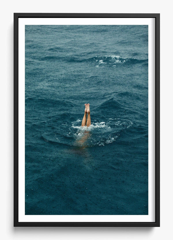 Dive Deeper in a Black frame