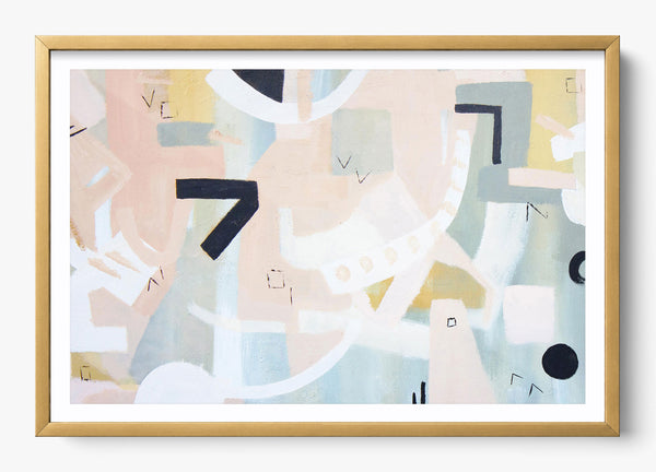 Jungle Fun in a Gold frame