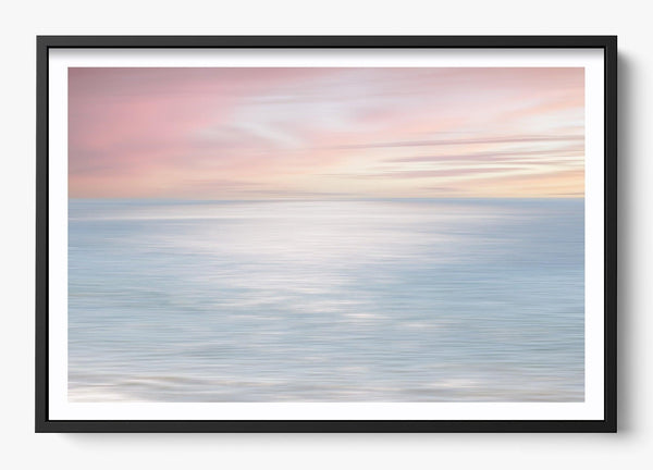 The Malibu Sun in a Black frame