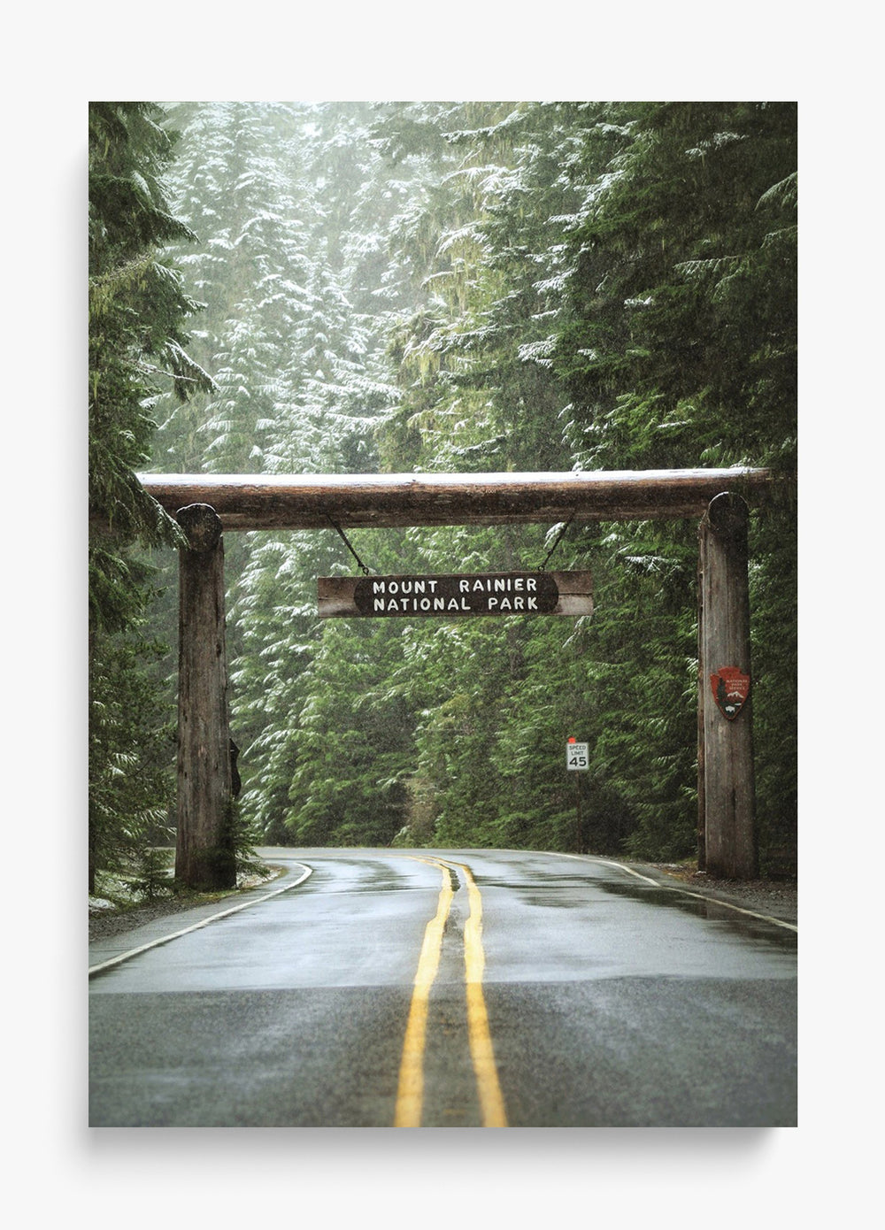 Mount Rainier Unframed