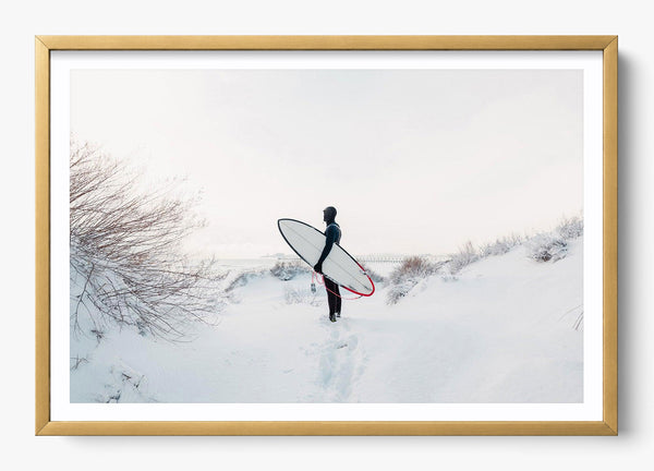 No Off Season in a Gold frame