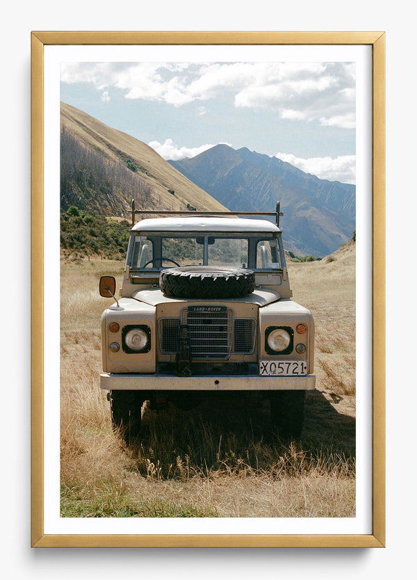 On The Range in a Gold frame