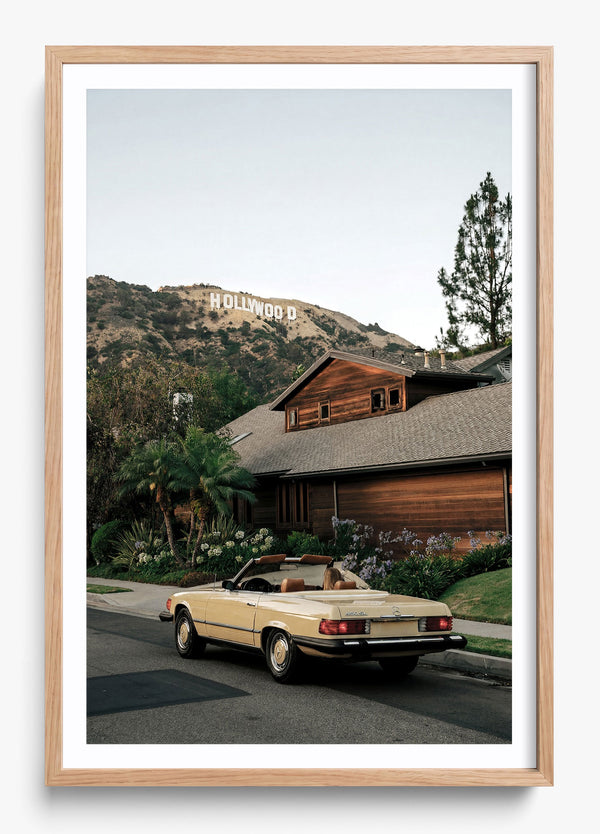 Once Upon A Hollywood in a Hickory frame