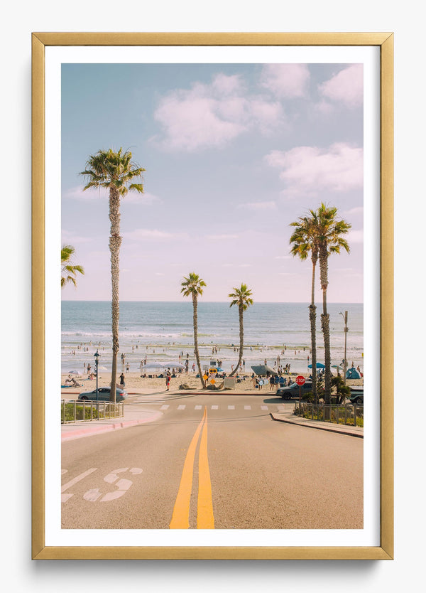 Pacific Bound in a Gold frame