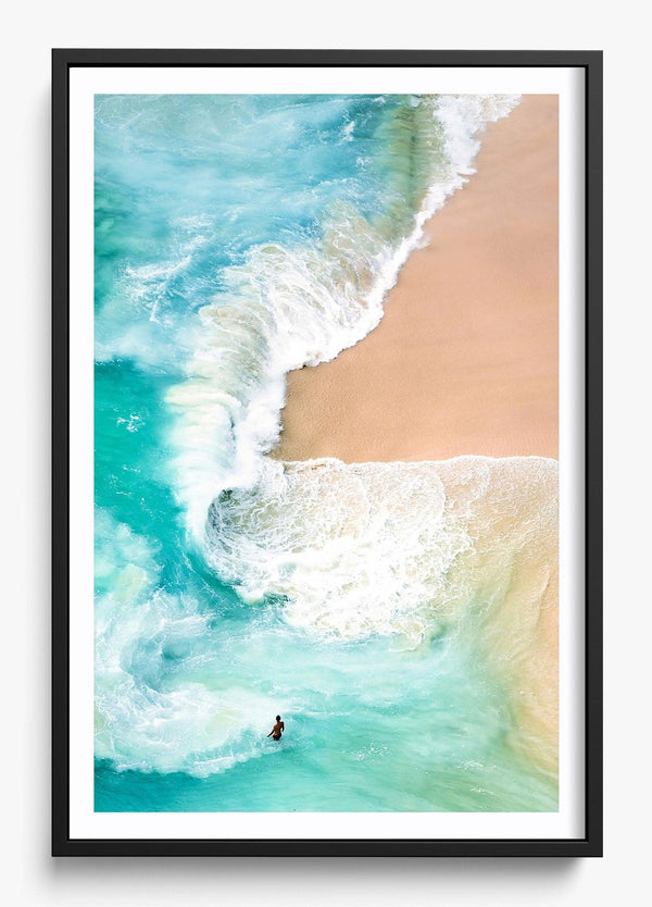 Riptides of Indonesia in a Black frame