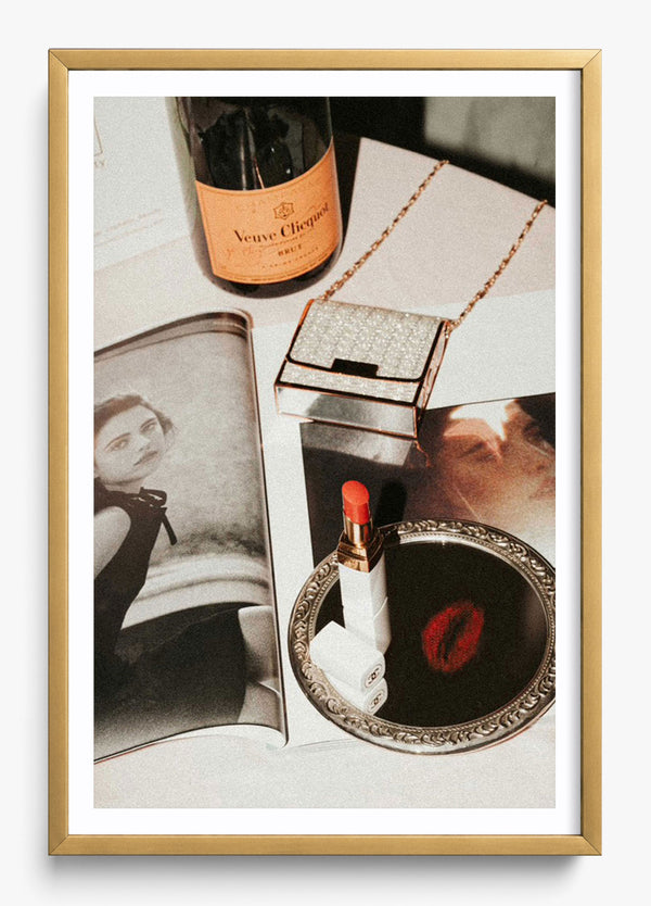 Ready In Ten in a Gold frame