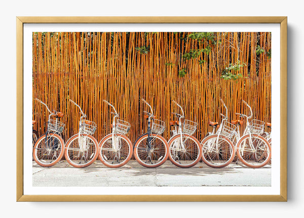 Ready To Ride in a Gold frame