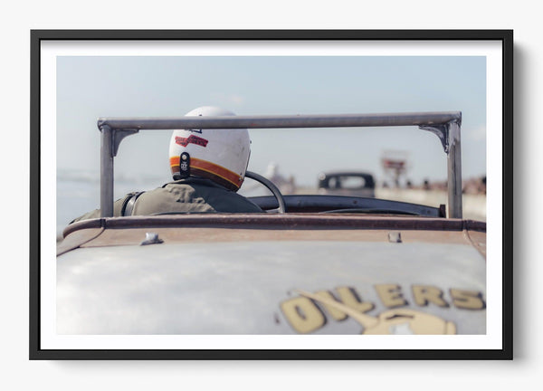 Rush The Line in a Black frame