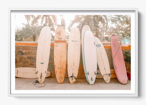 Sayulita in a White frame