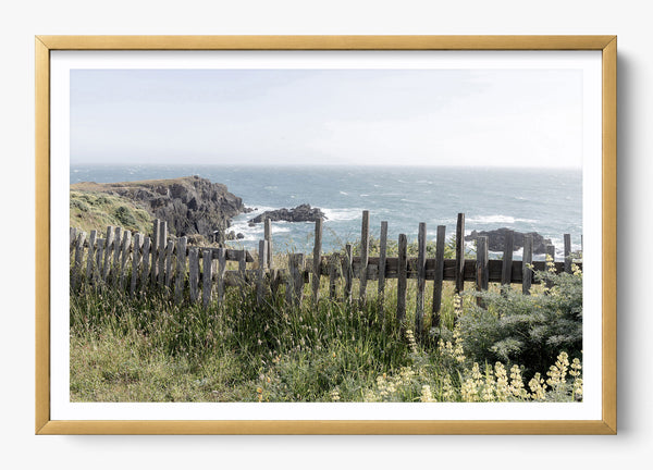 Sea Ranch in a Gold frame