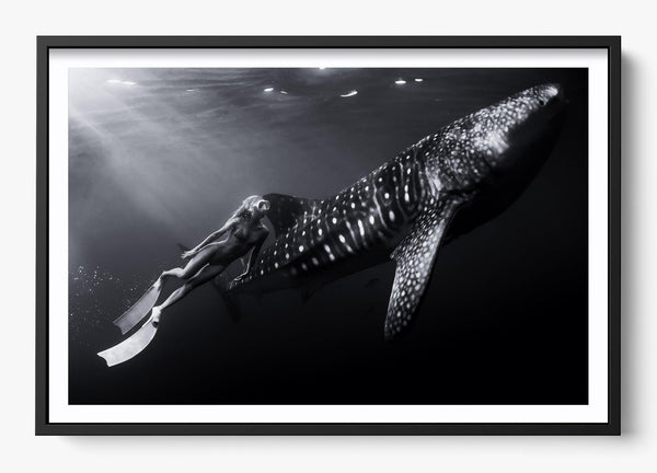Small And Mighty in a Black frame