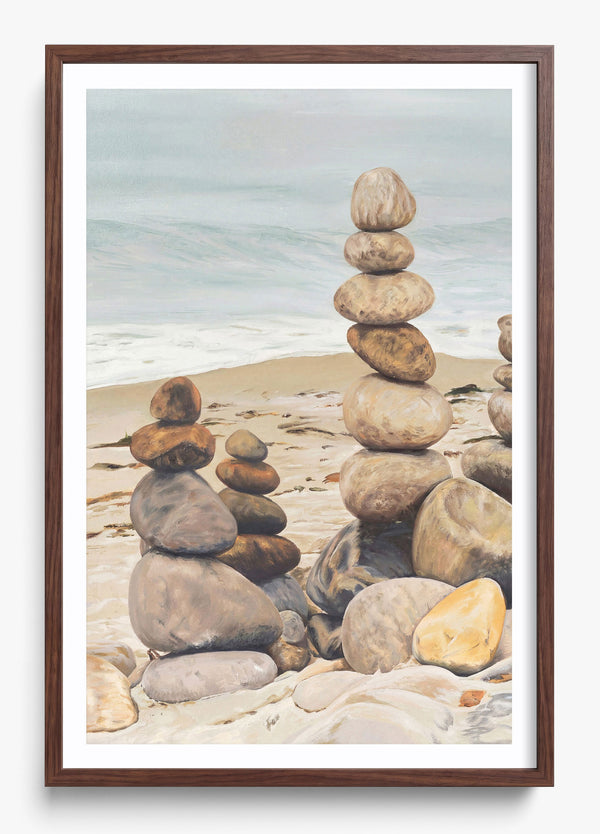 Softest Touch in a Heritage Walnut frame