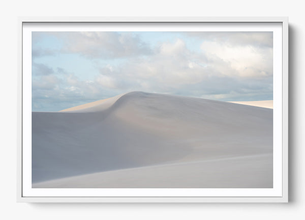 Sweeping Winds in a White frame