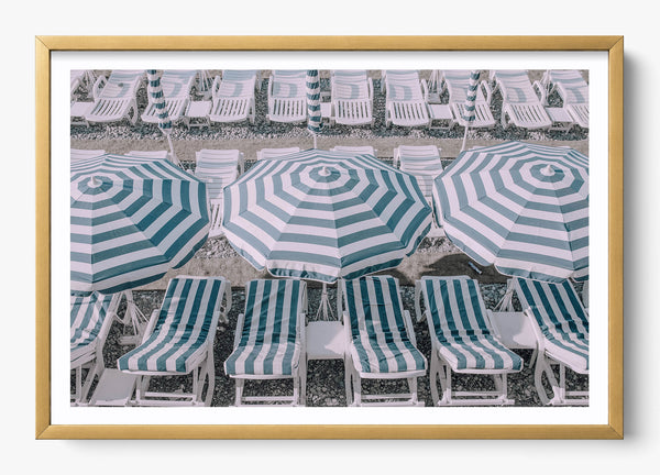 The Riviera Club in a Gold frame