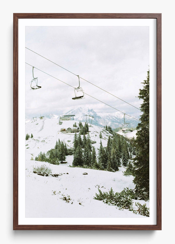 Up And Up in a Heritage Walnut frame