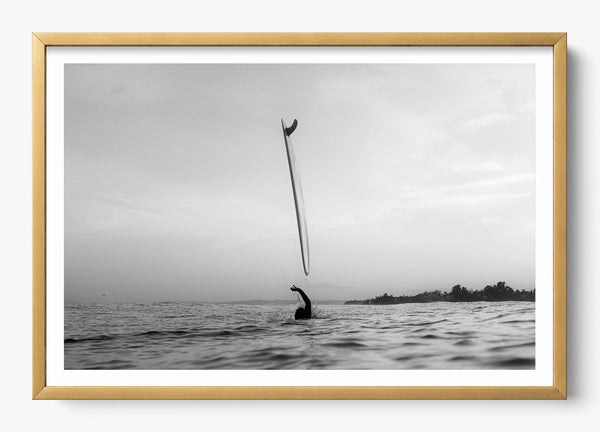 Up & Away in a Gold frame