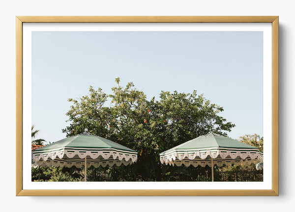 Vacation Mode in a Gold frame