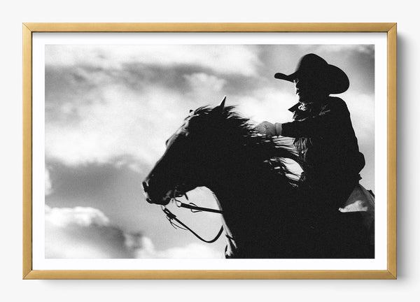 Western Soul in a Gold frame