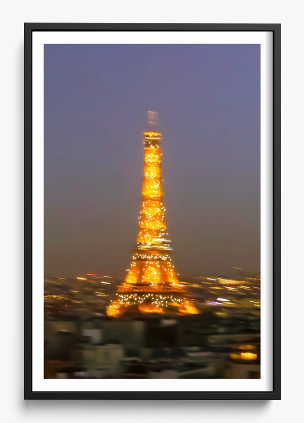 Eiffel Essence in a Black frame