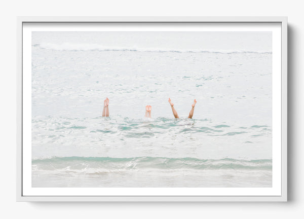 Hand Sands in a White frame