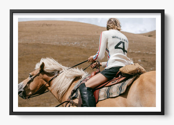 Her World in a Black frame