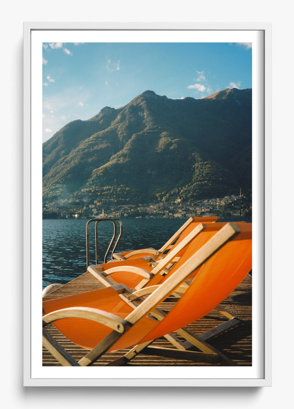 Remotely Close in a White frame