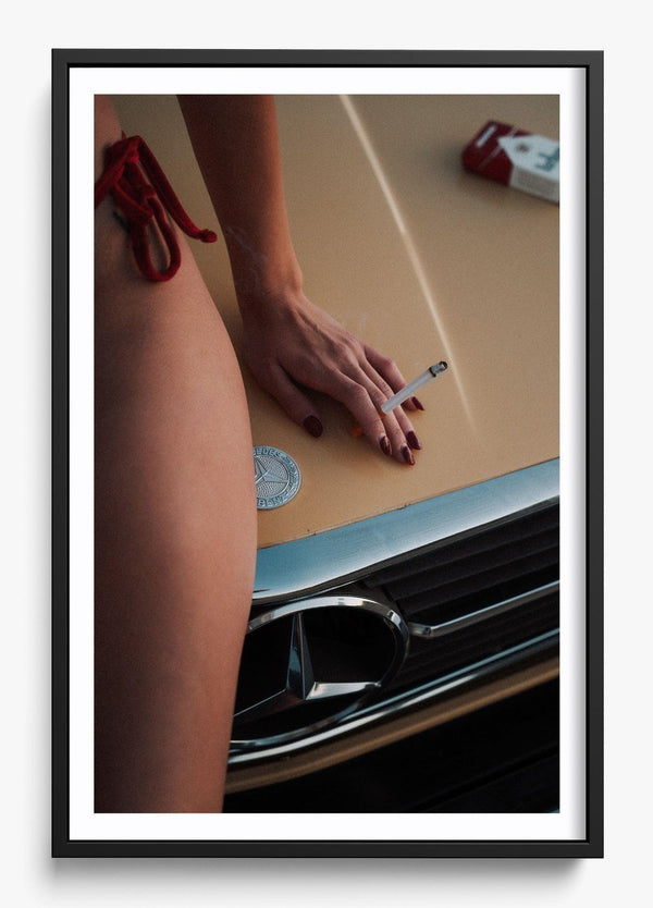 Slow Burn in a Black frame