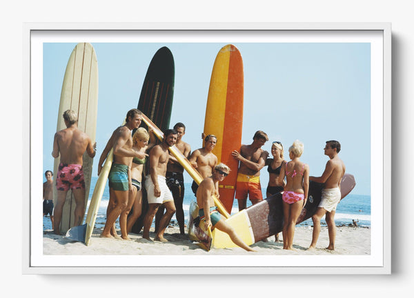 The Good Times in a White frame