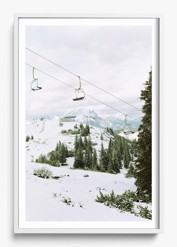 Up And Up in a White frame