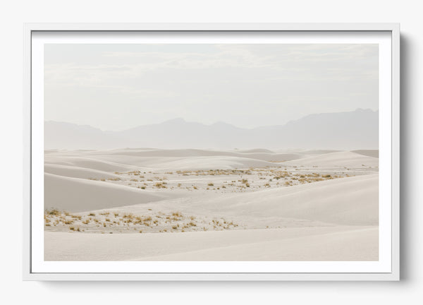White Sand Way in a White frame