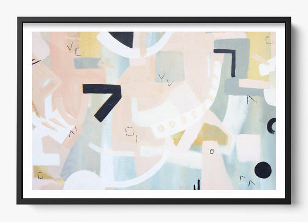 Jungle Fun in a Black frame